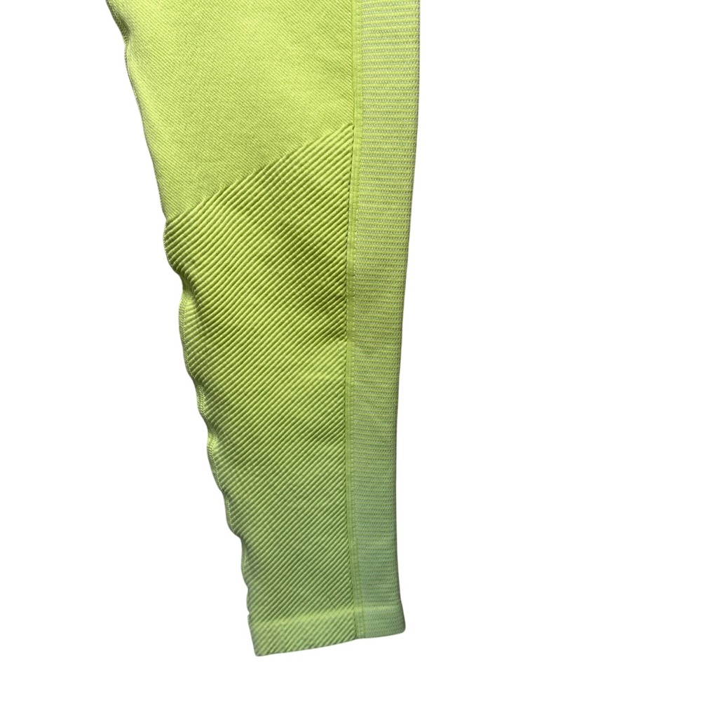 NWT OFFLINE Aerie NEON GREEN High Waisted 7/8 Leggings‎ Athleisure Size XL - Picture 3 of 8